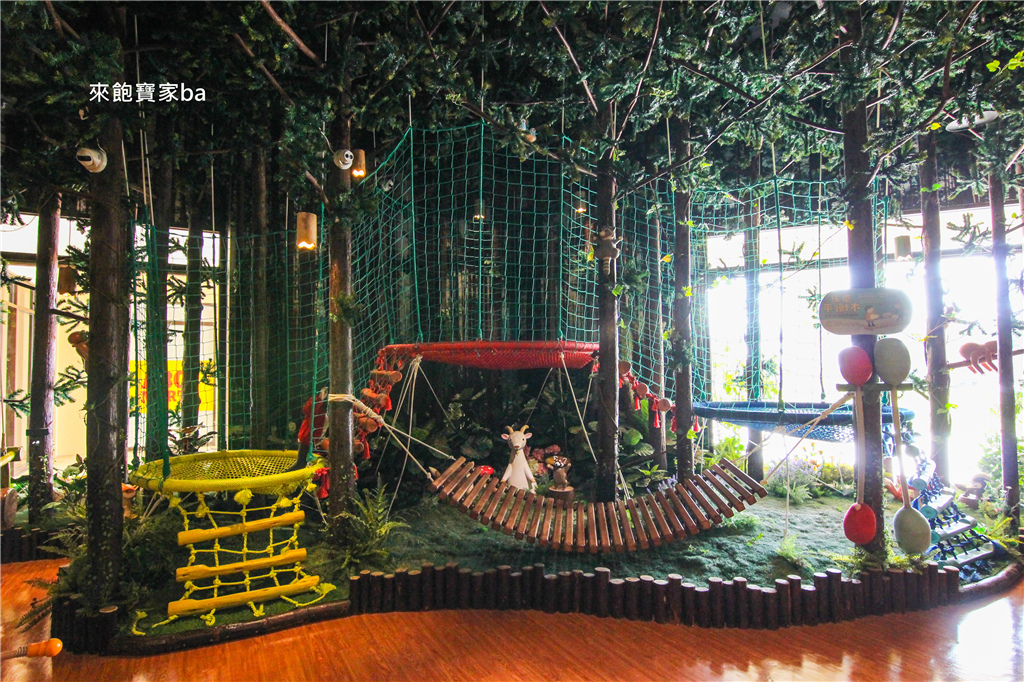 【台中親子樂園】木育森林台中麗寶｜多達50種原木設施，精緻又獨創的室內兒童遊戲場（門票、優惠門票、預約方法、營業時間） @來飽寶家ba