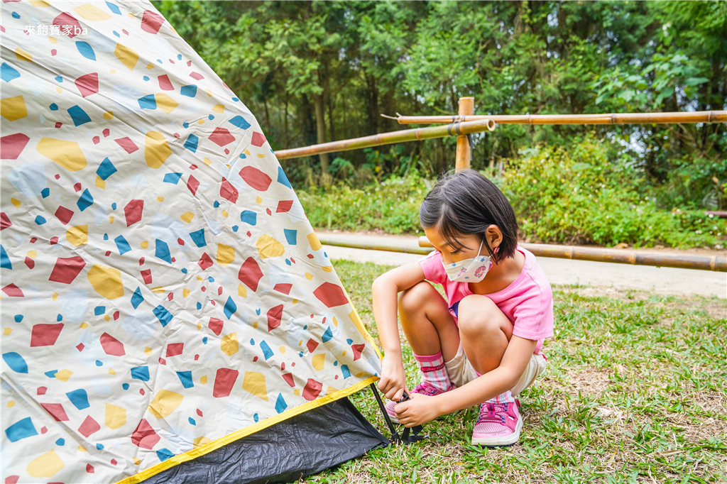 【新手露營推薦】歐都納露營趣FUN電，第一次親子露營就上手！ @來飽寶家ba